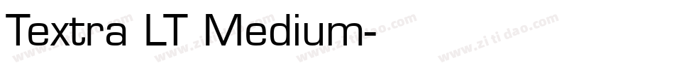 Textra LT Medium字体转换
